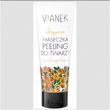  Vianek Odżywcza maseczka-peeling do twarzy, 75 ml 
